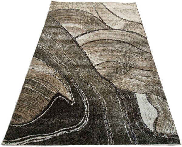 HU Béžovo-hnedý abstraktný koberec Rio 936-Beige-Fume Rozmer: 60x100 cm