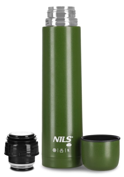 NC3804 ZELENÁ TERMOSKA 1000 ML NILS CAMP