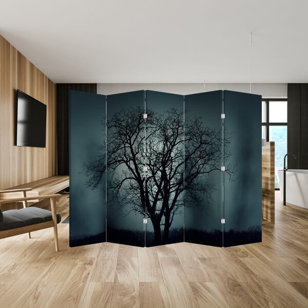 Paraván - Strom v zatmení (210x170 cm)