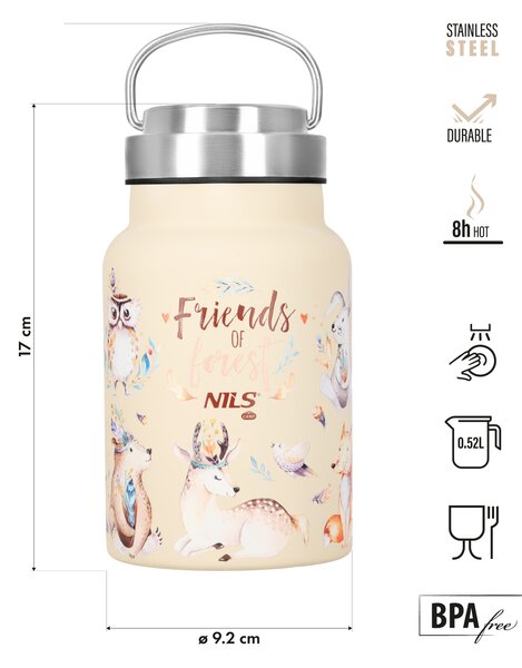 NC3806 FOREST FĽAŠA NA VODU 520 ml NILS CAMP