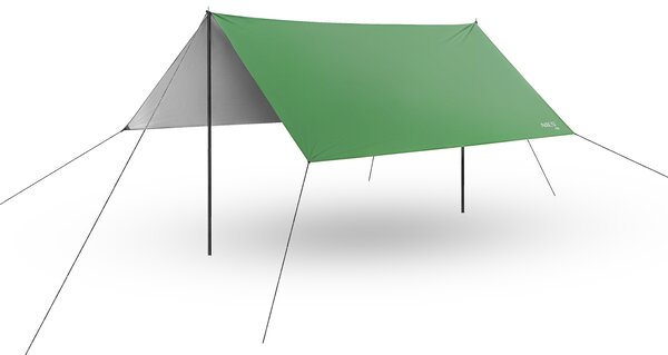 NC17107 ZELENÁ CESTOVNÁ PLACHTA / TARP NILS CAMP