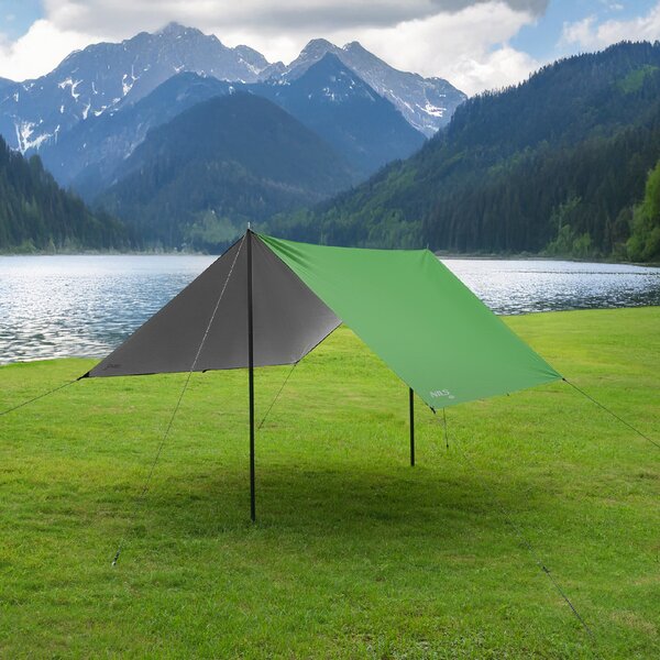 NC17107 ZELENÁ CESTOVNÁ PLACHTA / TARP NILS CAMP
