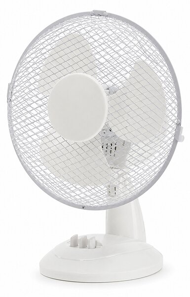 Aga Stolný ventilátor 27 cm Biely
