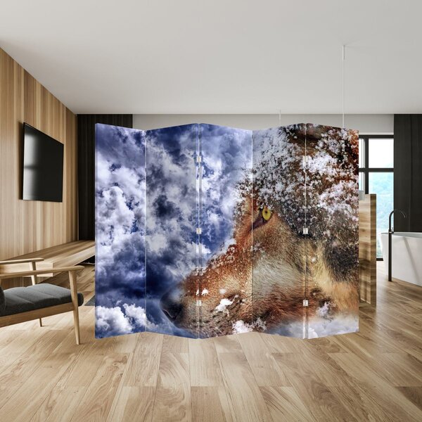 Paraván - Vlk (210x170 cm)