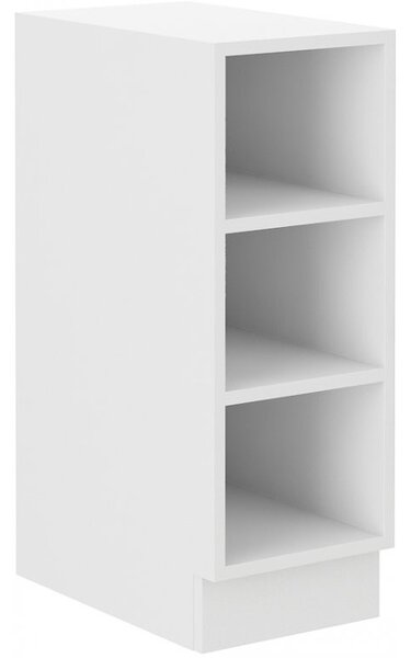 Dolná otvorená skrinka LAJLA - šírka 30 cm, biela