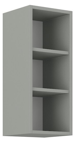 Horná otvorená skrinka ULLERIKE - šírka 30 cm, šedá