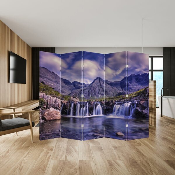 Paraván - Vodopády (210x170 cm)