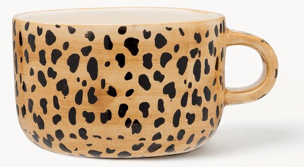 Ručne maľovaná šálka Leopard