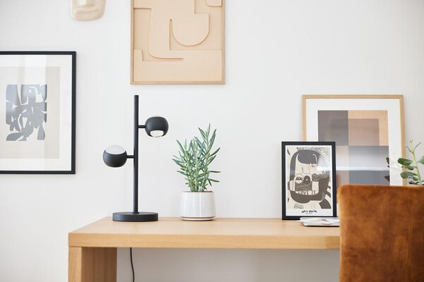 STOLNÁ LED LAMPA, senzorový stmievač, 26.5/16/50 cm Musterring - Interiérové svietidlá