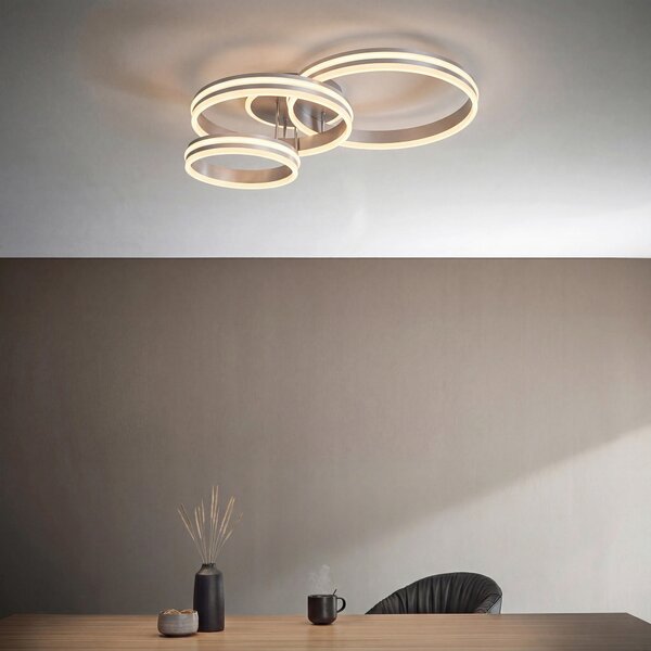 STROPNÉ LED SVIETIDLO, 80/60/20 cm Novel - Interiérové svietidlá