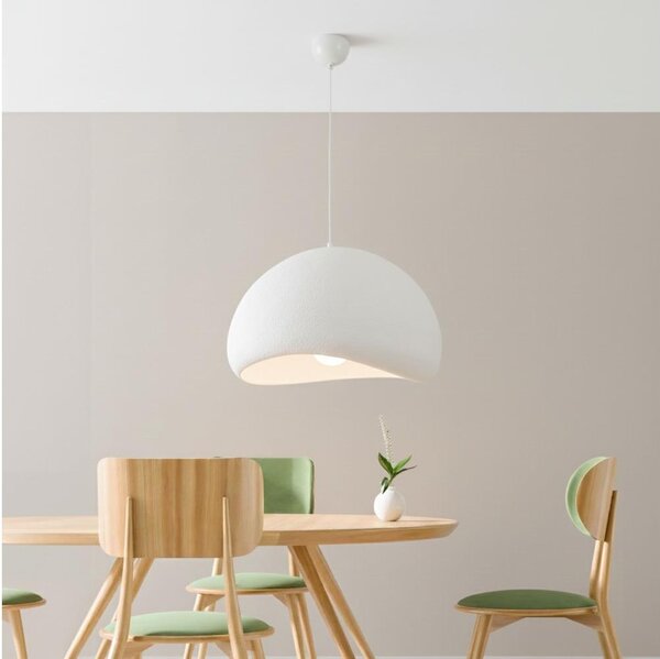 Brilagi - Luster na lane WABI SABI 1xE27/40W/230V priemer 50 cm biela