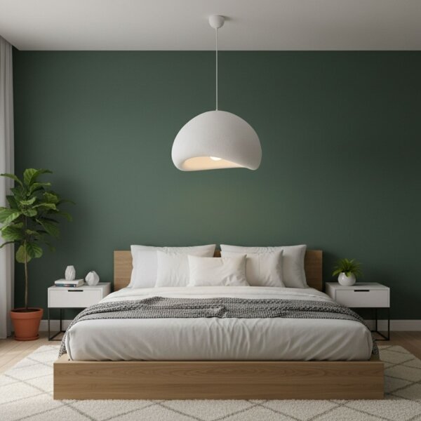 Brilagi - Luster na lane WABI SABI 1xE27/40W/230V priemer 50 cm biela
