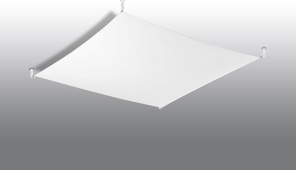Sollux SL.0740 - LED stropné svietidlo LUNA 6xG13/8,5W/230V 140x140 cm biela