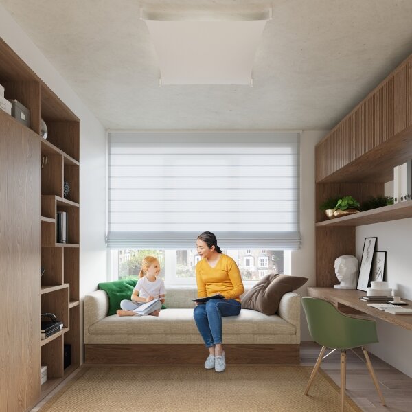 Sollux SL.0740 - LED stropné svietidlo LUNA 6xG13/8,5W/230V 140x140 cm biela