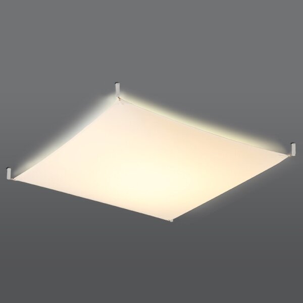 Sollux SL.0740 - LED stropné svietidlo LUNA 6xG13/8,5W/230V 140x140 cm biela