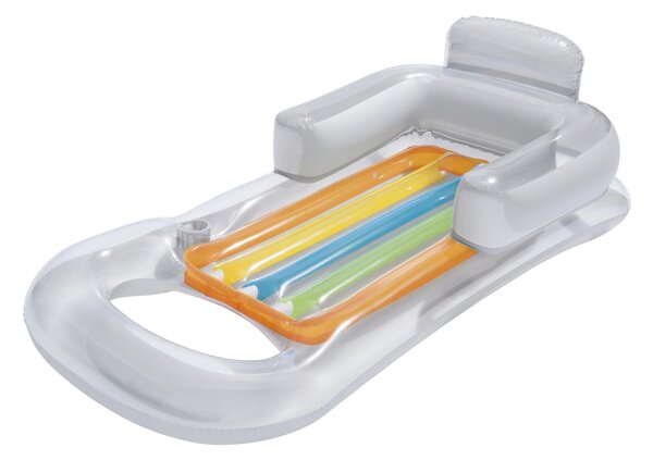 IKO Nafukovacie kreslo Bestway 43028 – sivé