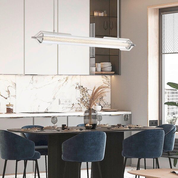 ZÁVESNÉ LED SVIETIDLO, 122/43,5/13,8 cm Elstead Lighting - Interiérové svietidlá