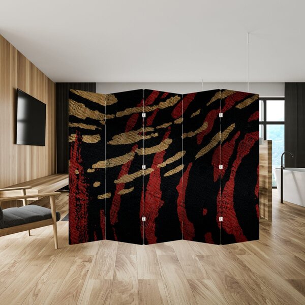 Paraván - Abstrakcia (210x170 cm)