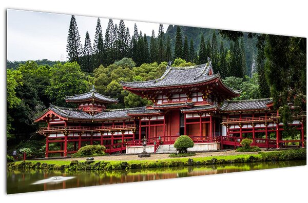 Obraz - Budhistický kláštor (120x50 cm)