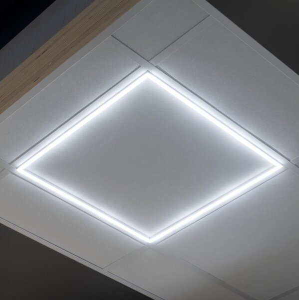 Kanlux 26771 - LED Podhľadový rám AVAR LED/40W/230V 6000K 59x59 cm
