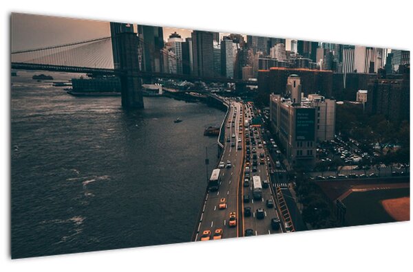 Obraz Manhattanu (120x50 cm)