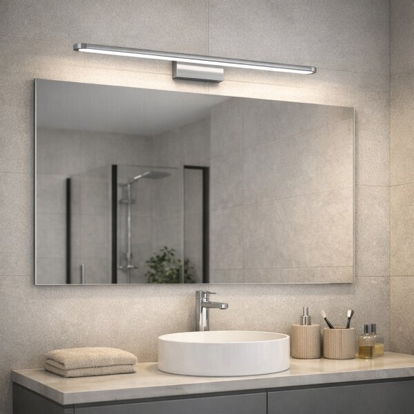 Open Design OR86157 - LED osvetlenie zrkadla LUCE LED/12W/230V CCT 91,5 cm IP44 chróm