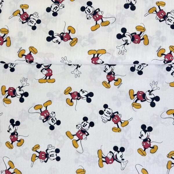 Metráž Bavlna digital - Mickey s licenciou