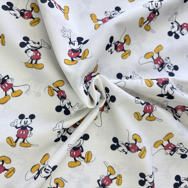 Metráž Bavlna digital - Mickey s licenciou