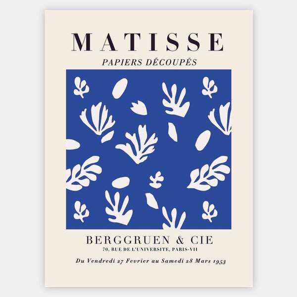 Plagát Papiers Découpés | Henri Matisse