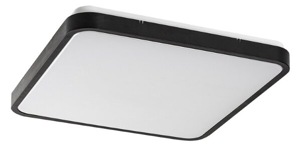 RABALUX 71433 Alenzo stropné svietidlo 420x420mm LED 36W/2270lm 3000+4000+6000K IP44 čierna, DIP switch
