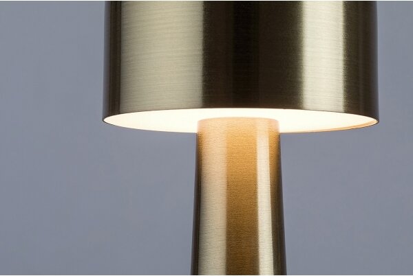 Rabalux 74207 - LED Nabíjacia dotyková stolná lampa SENAN LED/2,7W/5V 1200mAh zlatá