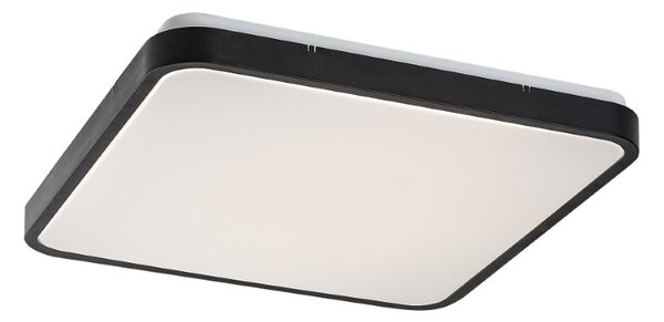 RABALUX 71433 Alenzo stropné svietidlo 420x420mm LED 36W/2270lm 3000+4000+6000K IP44 čierna, DIP switch