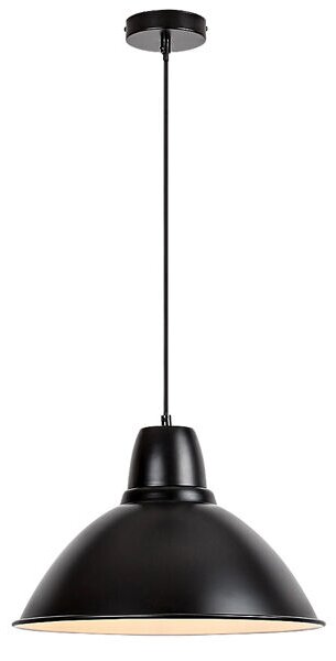 RABALUX 72013 Wilbour závesné svietidlo 1xE27 D360mm čierna, biela