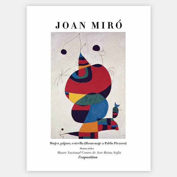 Plagát Abstract Art II | Joan Miró