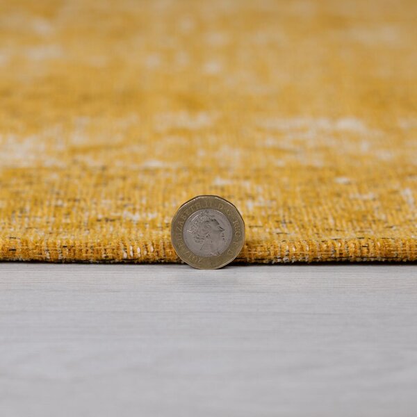 Flair Rugs , Kusový koberec Manhattan Antique Ochre, 120x170, žltá, obývacia izba