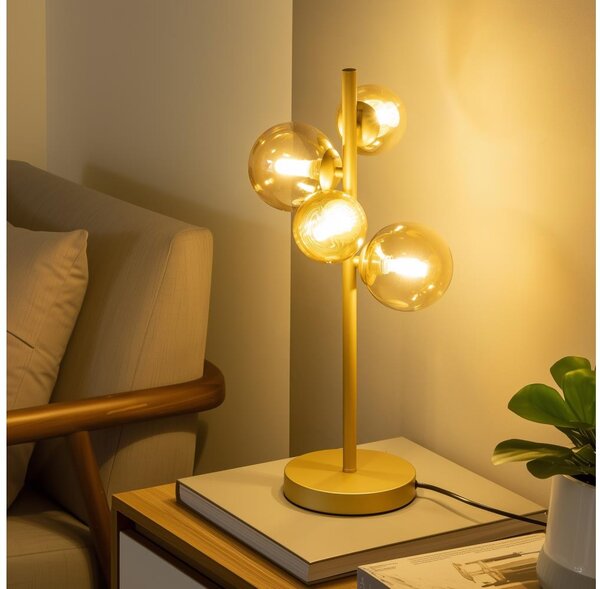 Brilagi - LED Stolná lampa MILLA 4xG9/3W/230V zlatá