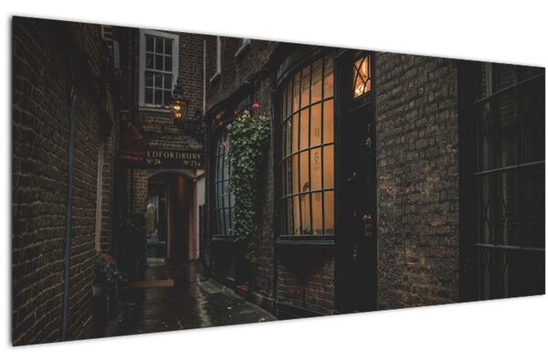 Obraz - Londýnska ulica (120x50 cm)
