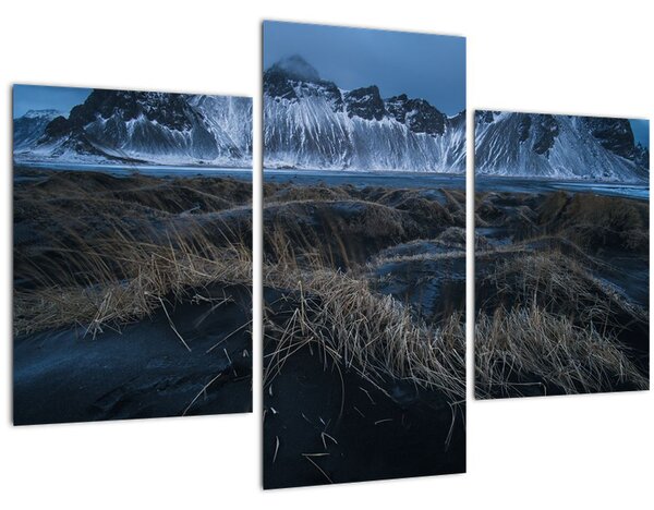 Obraz výhľadu na Islandskej vrcholky (90x60 cm)