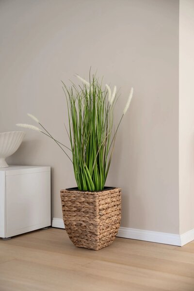 Kvetináč ASIA, vodný hyacint, výška 30 cm, natur