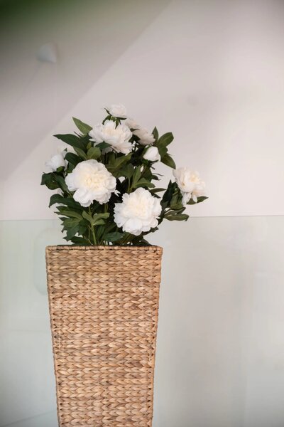 Kvetináč ASIA, vodný hyacint, výška 80 cm, natur