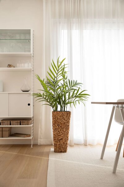 Kvetináč WILD, vodný hyacint, výška 60 cm, natur