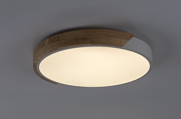 Rabalux 71417 - LED stropné svietidlo MAPLE2 LED/24W/230V 3000K biela/dub pr. 41 cm