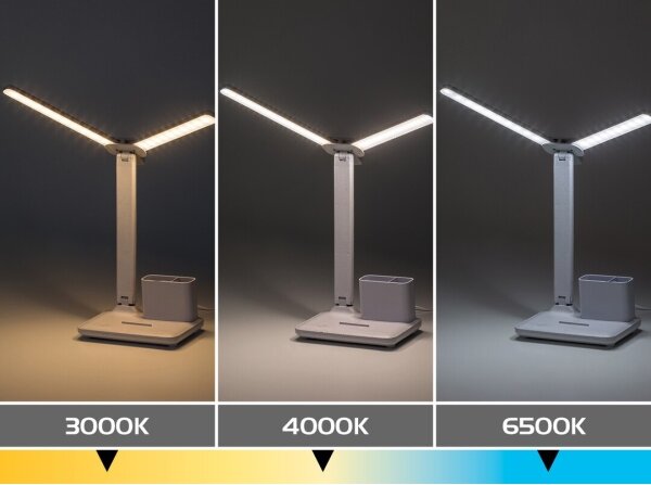 Rabalux 74032 - LED stmievateľná dotyková stolná lampa ELUMO 5W/5V 3000/4000/6500K