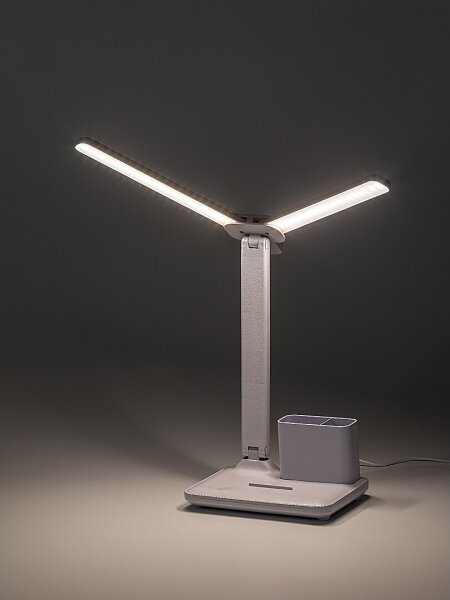 Rabalux 74032 - LED stmievateľná dotyková stolná lampa ELUMO 5W/5V 3000/4000/6500K