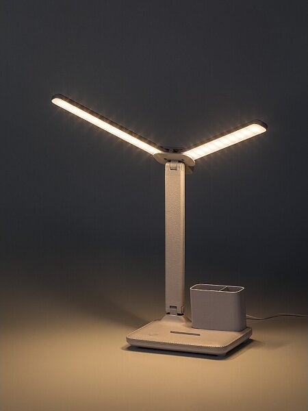 Rabalux 74032 - LED stmievateľná dotyková stolná lampa ELUMO 5W/5V 3000/4000/6500K