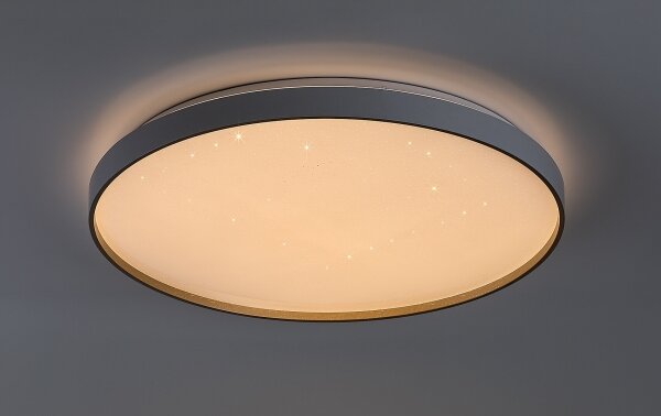 Rabalux 71454 - Stmievateľné LED stropné svietidlo ZERAVA LED/80W/230V 3000-6500K priemer 77 cm + diaľkové ovládanie