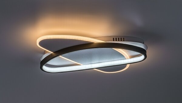 Rabalux 71469 - LED stmievateľné stropné svietidlo BRANTIEL 57W/230V 3000-6000K 45x30,5 cm + diaľkové ovládanie