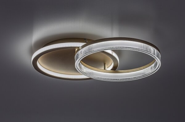 Rabalux 71472 - LED stmievateľné stropné svietidlo RIVONA LED/22W/230V 3000-6500K 53,5x35 cm+diaľkové ovládanie