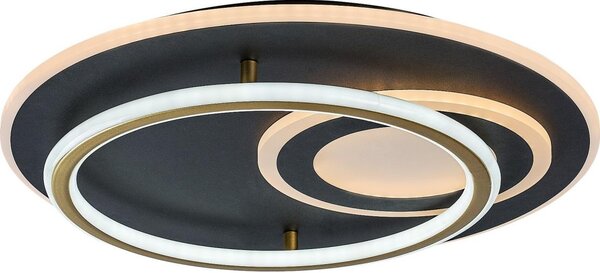 Rabalux 71466 - LED stmievateľné stropné svietidlo BRANTIEL LED/60W/230V 3000-6000K pr. 50 cm + diaľkové ovládanie