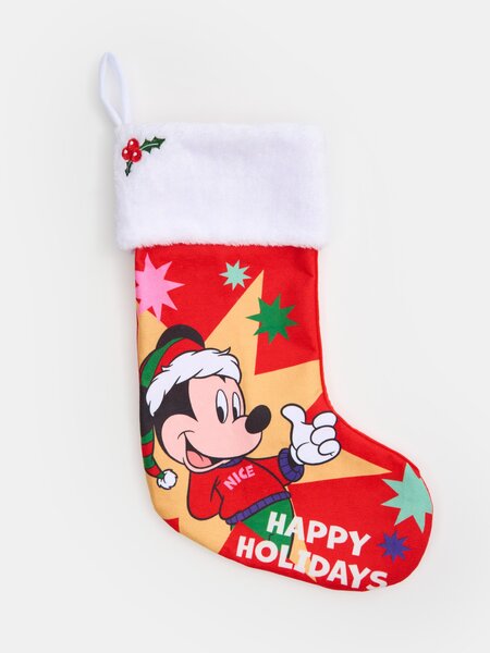 Sinsay - Vianočná ozdoba Mickey Mouse - červená